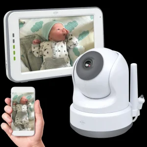 Babyfoon met extra camera's*ELRO Baby Monitor Royale Hd Babyfoon Met 12,7 Cm Touchscreen En App - Met Twee Extra Babyfoons (Bc3000-3)