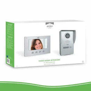 Video deur intercom | Deurintercom met camera*ELRO Bedraad Color Night Vision Deur Intercom Systeem Met Video (Dv477W)