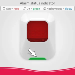 Accessoires alarmsystemen | Alarmsysteem Home+*ELRO Binnensirene Voor As90S Home+ Alarmsysteem (As90Sra)