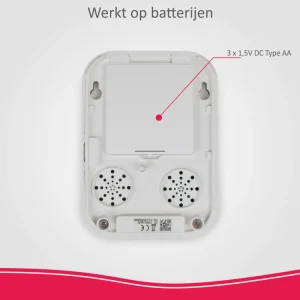 Accessoires alarmsystemen | Alarmsysteem Home+*ELRO Binnensirene Voor As90S Home+ Alarmsysteem (As90Sra)
