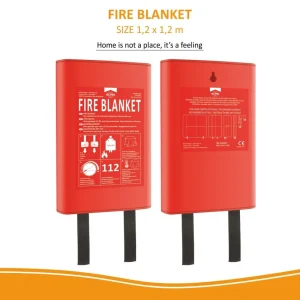 Blus-/branddekens*ELRO Blusdeken 1.20M X 1.20M – Hardcover Hoes (Fb1300)