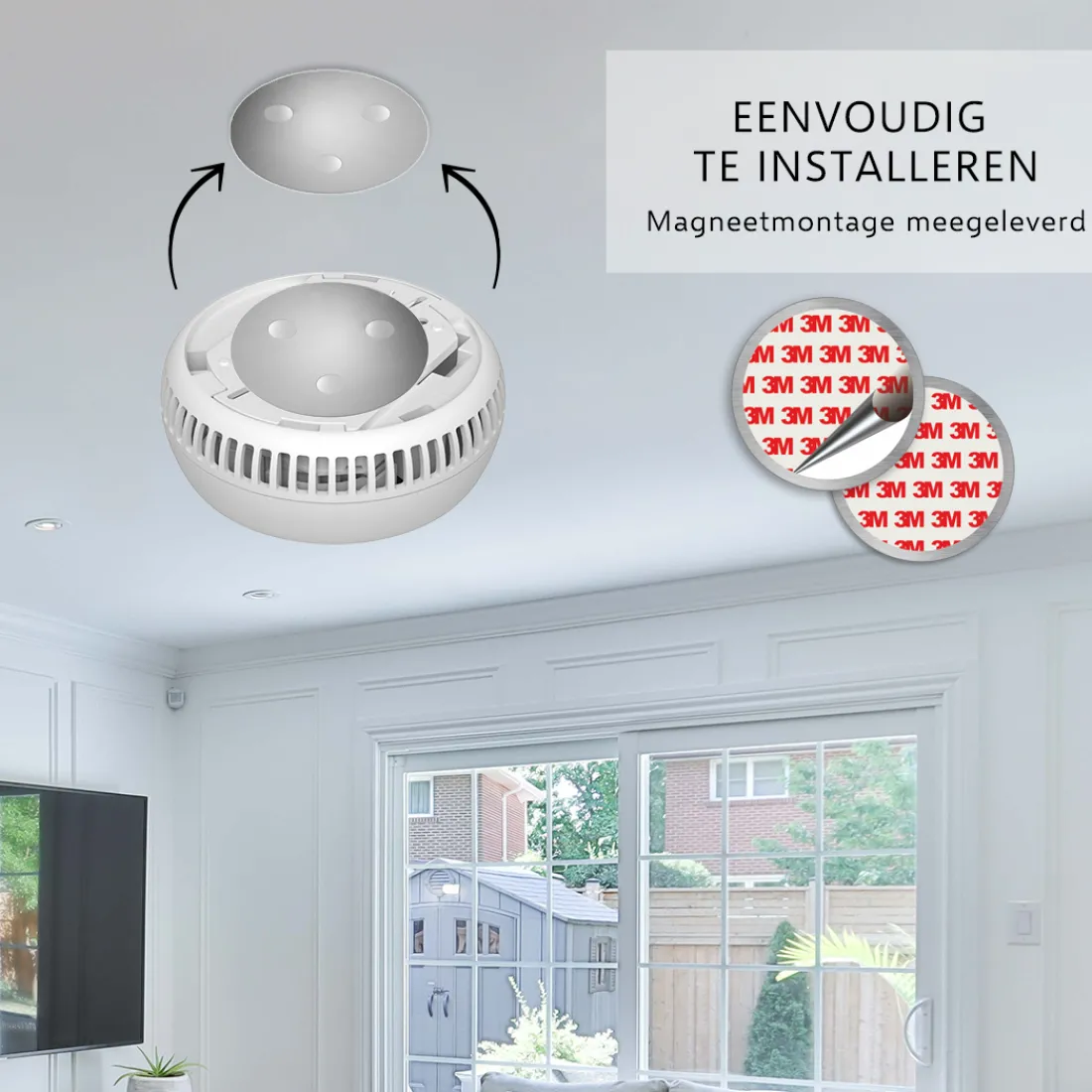 brandpreventieset__x_rook_10.webp Koolmonoxidemelders | Rookmelders*ELRO Brandpreventieset - 2X Rookmelder Met 5 Jaar Batterij En Magneetmontage - Co Melder Met 10 Jaar Sensor - Blusdeken Hardcover 1,2M X 1,2M (Ff0404)