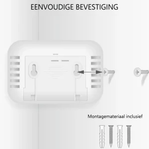 Koolmonoxidemelders | Rookmelders*ELRO Brandpreventieset - 2X Rookmelder Met 5 Jaar Batterij En Magneetmontage - Co Melder Met 10 Jaar Sensor - Blusdeken Hardcover 1,2M X 1,2M (Ff0404)