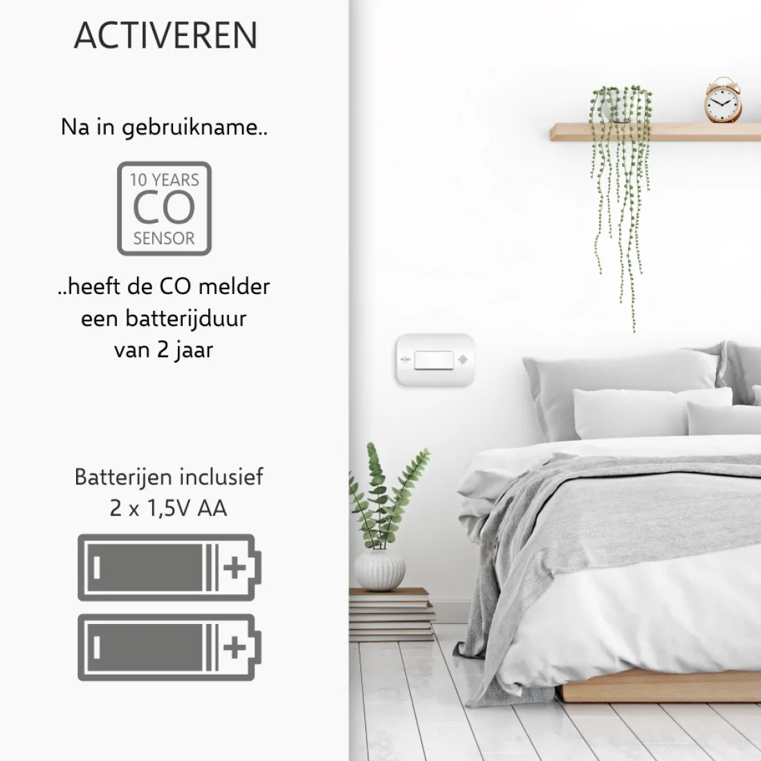 brandpreventieset__x_rook_6.webp Koolmonoxidemelders | Rookmelders*ELRO Brandpreventieset - 2X Rookmelder Met 5 Jaar Batterij En Magneetmontage - Co Melder Met 10 Jaar Sensor - Blusdeken Hardcover 1,2M X 1,2M (Ff0404)