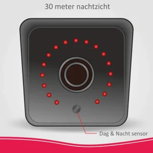 Accessoires alarmsystemen | Alarmsysteem Home+*ELRO Buitencamera Voor As90S Home+ Alarmsysteem (As90Cab)