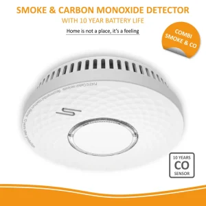 Koolmonoxidemelders | Rookmelders*ELRO Combimelder – Rook- & Koolmonoxidemelder Met 10 Jaar Batterij (Fv4310)
