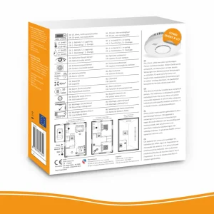 Koolmonoxidemelders | Rookmelders*ELRO Combimelder – Rook- & Koolmonoxidemelder Met 10 Jaar Batterij (Fv4310)