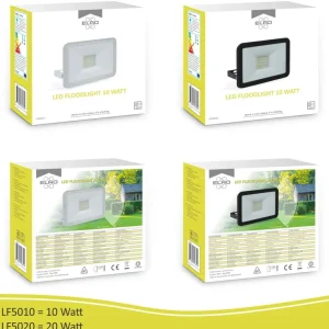 Floodlight | Buitenlamp led*ELRO Design Led Buitenlamp 20 Watt - Zwart (Lf5020)