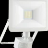 Floodlight*ELRO Design Led Buitenlamp Met Bewegingssensor - 10W – 800Lm – Ip54 Waterdicht - Wit (Lf60-10-P-W)