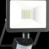 Floodlight*ELRO Design Led Buitenlamp Met Bewegingssensor - 10W – 800Lm – Ip54 Waterdicht - Zwart (Lf60-10-P-B)
