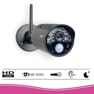 Draadloze camera's*ELRO Draadloze Hd Beveiligingscamera Set Met 7