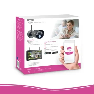 Draadloze camera's*ELRO Draadloze Hd Beveiligingscamera Set Met 7