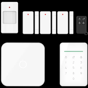 Alarmsysteem zonder meldkamer | Alarmsysteem Home+*ELRO As90S Home+ Slim Draadloos Alarmsysteem – Wifi – Gsm Functie – Als Beste Getest (As90S)