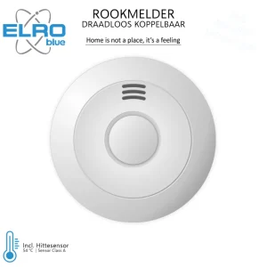 Koppelbare rookmelders | Rookmelders*ELRO Blue Line Cbfs58R Koppelbare Rookmelder 10 Jaar (Exclusief Bij Coolblue)