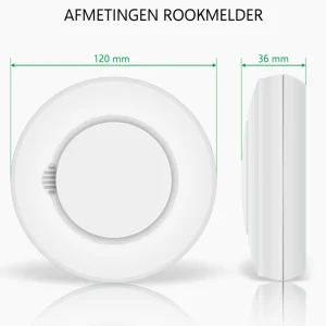 Koppelbare rookmelders | Rookmelders*ELRO Connects Rookmelder Kit - Complete Set Met K2 Connector En 3X Draadloos Koppelbare Rookmelder (Sf500S)