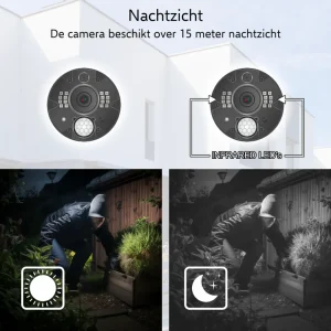 Draadloze camera's*ELRO Extra Camera Voor Cz40Rips 1080P Hd Draadloze Beveiligingscamera Set (Cc40Rxx)