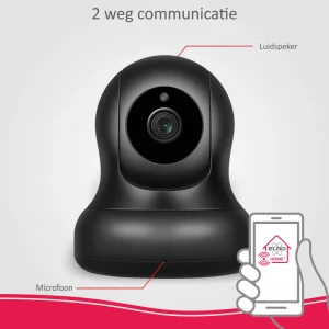 Accessoires alarmsystemen | Alarmsysteem Home+*ELRO Full Hd Pan/Tilt Beveiligingscamera Voor As90S Home+ Alarmsysteem (As90Ca)