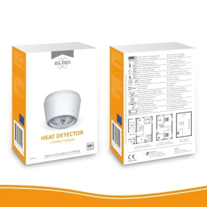 Hittemelders*ELRO Hittemelder Compact Design - 10 Jaar Batterij (Fh7210)