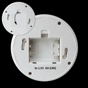 Dummy camera met led | Dummy camera's*ELRO Indoor Dummy Dome Camera Met Flash Light - 2 Pack (Cdd15F)