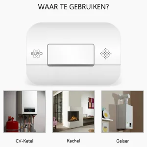 Koolmonoxidemelders*ELRO Koolmonoxidemelder - 10 Jaar Sensor (Fc2702)