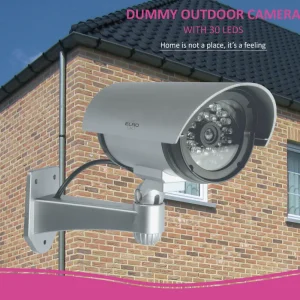 Dummy camera met led | Dummy camera's*ELRO Outdoor Dummy Camera Met Leds – 2 Pack (Cdb25S-2)