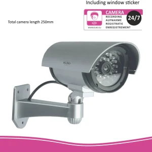 Dummy camera met led | Dummy camera's*ELRO Outdoor Dummy Camera Met Leds – 2 Pack (Cdb25S-2)