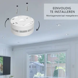 Rookmelders*ELRO Rookmelder - Compact Design Met 10 Jaar Batterij - Geschikt Voor In Caravan, Camper En Boot - 2 Pack (Fs7810)