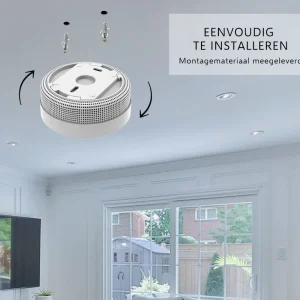 Rookmelders*ELRO Rookmelder Compact Design Met 10 Jaar Batterij (Fs8010)