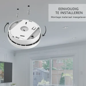 Rookmelders*ELRO Rookmelder Met 10 Jaar Batterij – 10 Jaar Sensor - Voldoet Aan Europese Norm En14604 (Fs2010)