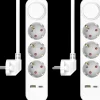 Elektra*ELRO Stekkerdoos 5-Voudig Met 1,5M Snoer En Schakelaar – 3X Stopcontact + Usb + Usb-C – Kinderbeveiliging – Randaarde Stekker – Max. 3680W – Tuv Getest | 2-Pack (Es303)