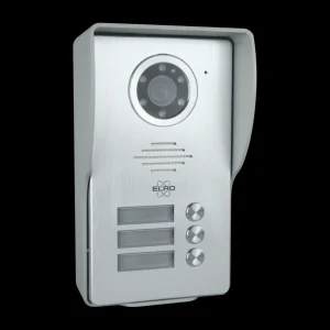 Video deur intercom | Deurintercom met camera*ELRO Video Deur Intercom - 3 Appartementen - Met 3 X 7 Inch Kleurenscherm (Dv477W3)